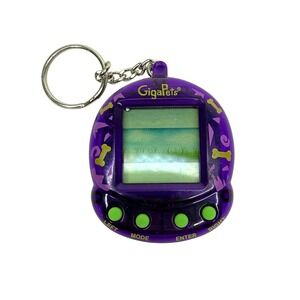 GigaPets Virtual Pet Handheld Game Translucent Purple 2018 Top Secret Toys